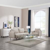 Sofia 1+3 Seater Fabric Sofa Set