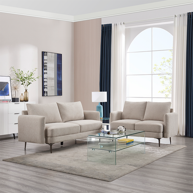 Sofia 2+3 Seater Fabric Sofa Set