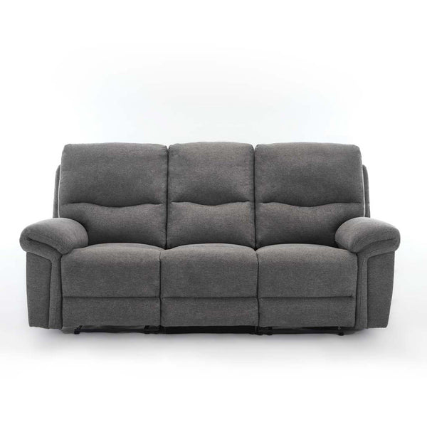 Fosse 3 Seater Fabric Manual Recliner Sofa