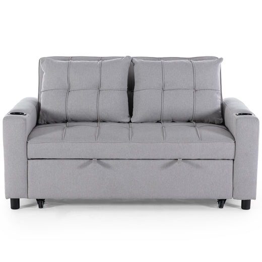 Hudson 2 Seater Linen Sofa Bed