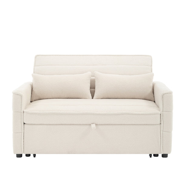 Jasper 2-Seater Boucle Sofa Bed