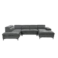 Leon 4 Seater Pull Out Sofa Bed