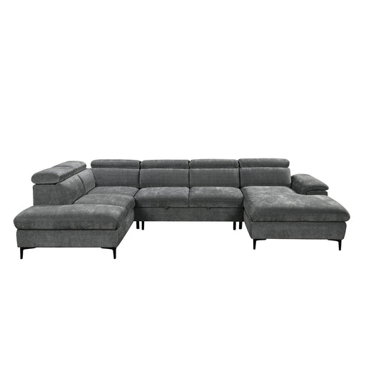 Leon 4 Seater Pull Out Sofa Bed