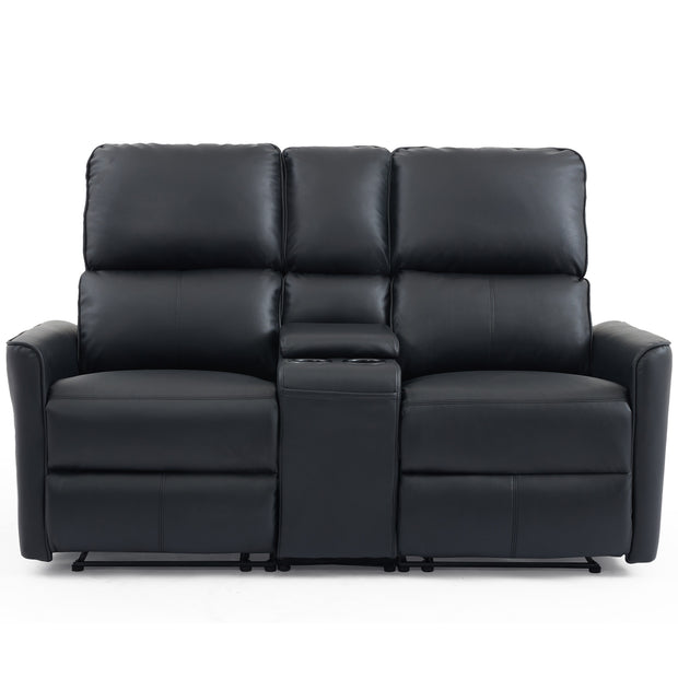 Madrid 2 Seater Recliner Sofa with Drinks Console