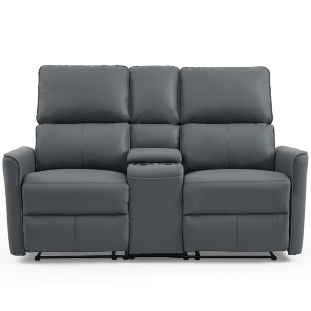 Madrid 2 Seater Recliner Sofa with Drinks Console