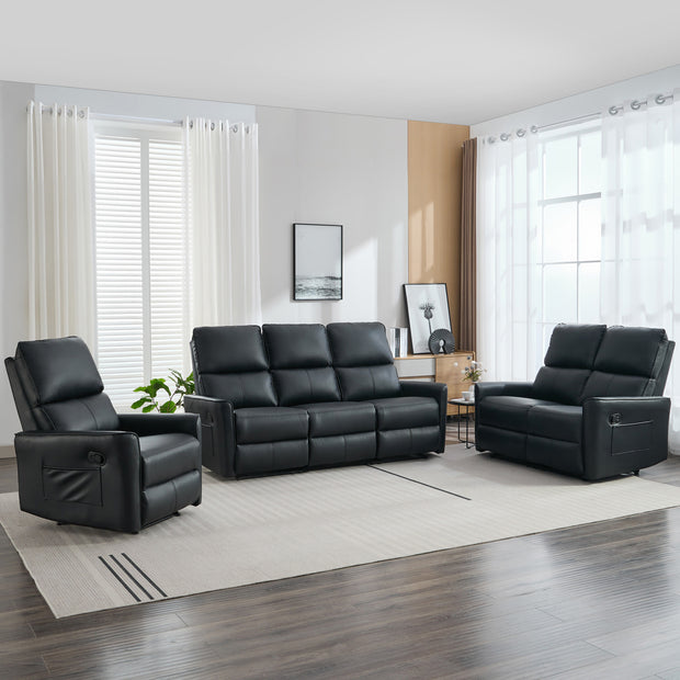 Madrid 1+2+3 Seater Recliner Sofa Set