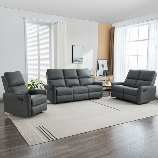 Madrid 1+2+3 Seater Recliner Sofa Set