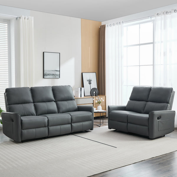 Madrid 2+3 Seater Recliner Sofa Set