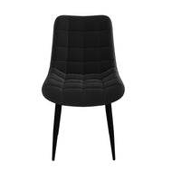 Set of 2 Nova Velvet Dining Chair