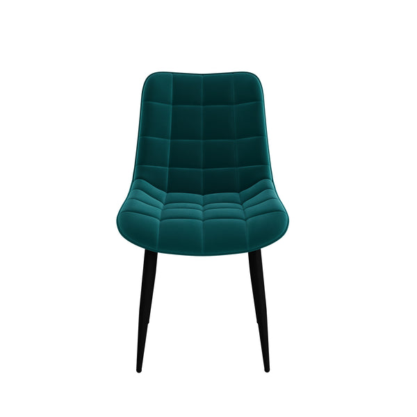 Set of 2 Nova Velvet Dining Chair