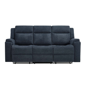 Orka 3 Seater Fabric Manual Recliner Sofa