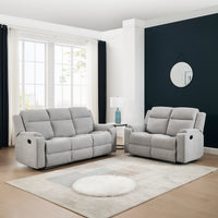 Orka 2+3 Seater Fabric Manual Recliner Sofa Set