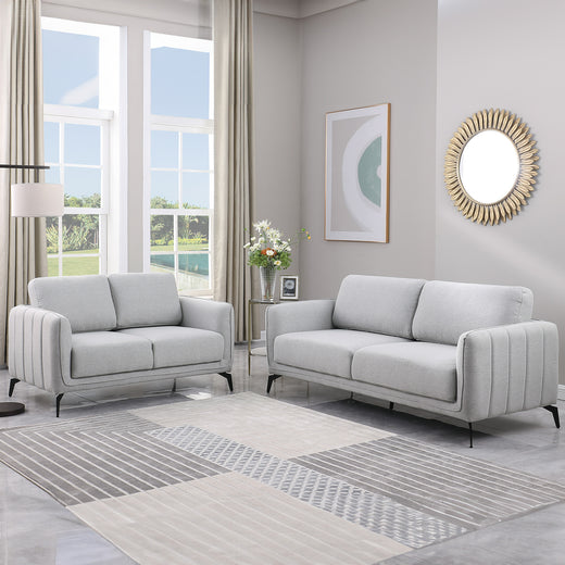 Oslo Fabric 2+3 Seater Sofa Set