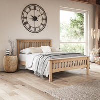 Pitlochry Solid Oak Bed Frame