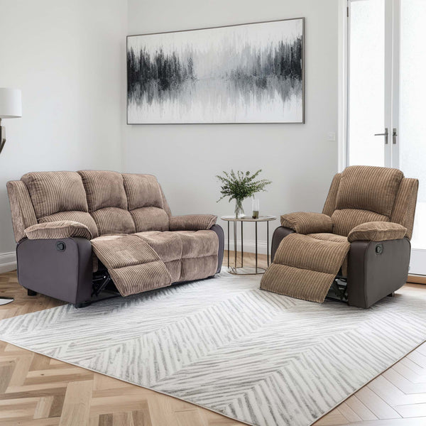 Postana 1+3 Seater Recliner Sofa Set