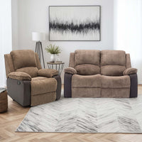 Postana 1+2 Seater Recliner Sofa Set