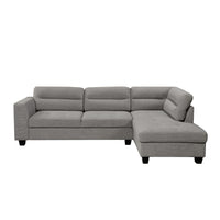 Riga 4 Seater Fabric Corner Sofa