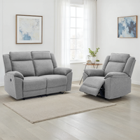 Skye 1+2 Seater Linen Electric Recliner Sofa Set