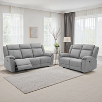 Skye 2+3 Seater Linen Electric Recliner Sofa Set
