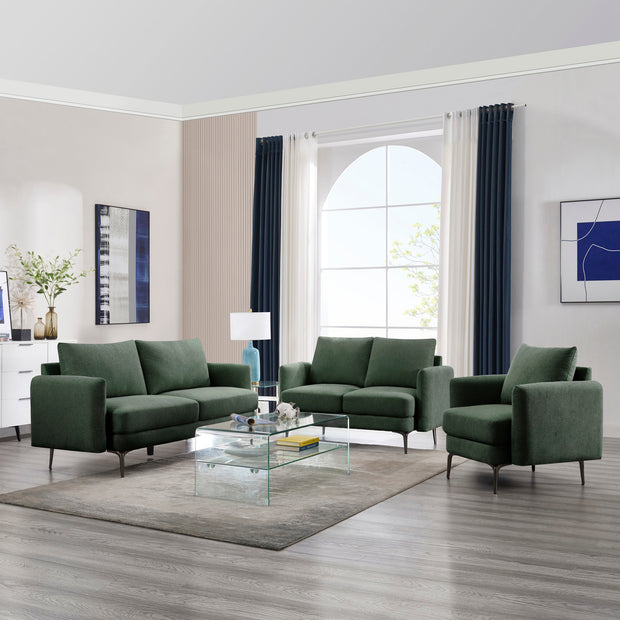 Sofia 1+2+3 Seater Fabric Sofa Set