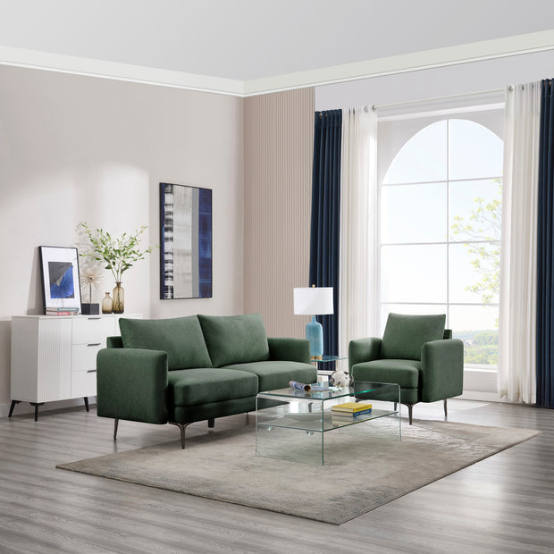 Sofia 1+3 Seater Fabric Sofa Set