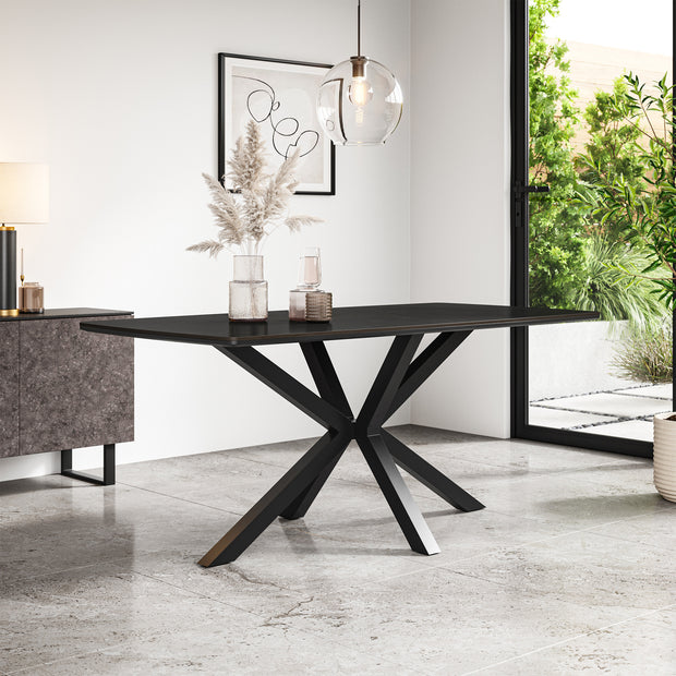 Juno Sintered Stone Ceramic Dining Table Gloss/Matt 6-8 Seater