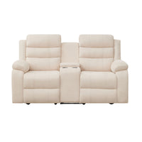 Boston 2 Seater Recliner Sofa with Drinks Console