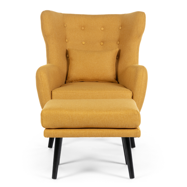 Winslow Accent Chair with Stool