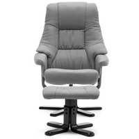 Sorento Swivel Recliner Chair with Foot Stool