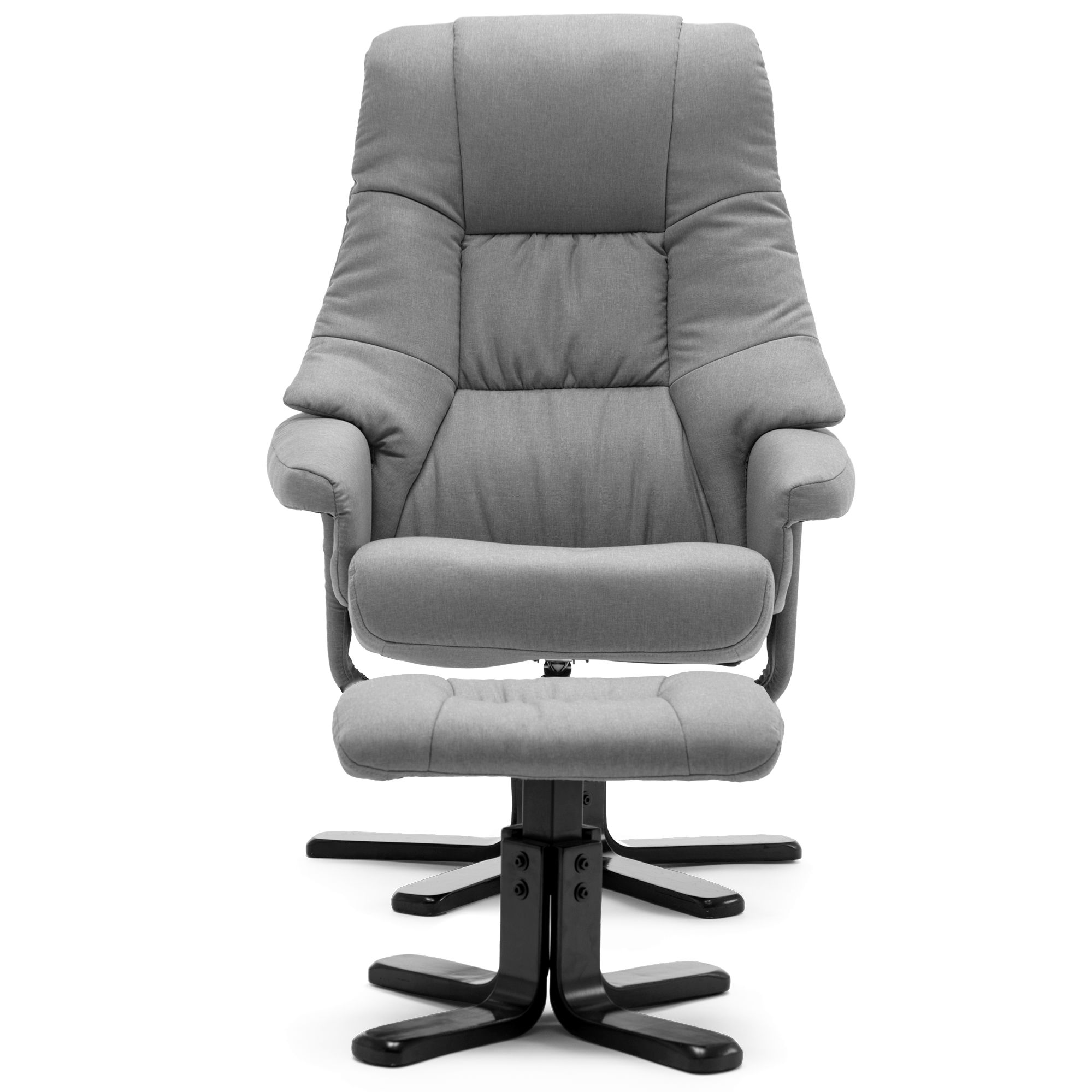 Sorento Swivel Recliner Chair with Foot Stool