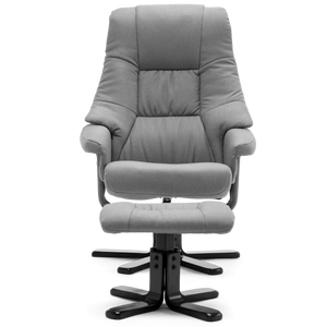 Sorento Swivel Recliner Chair with Foot Stool