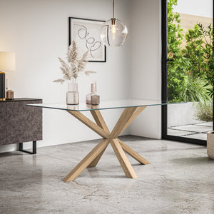 Etta Glass Dining Table