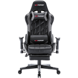 GTForce Pro GT Gaming Chair with Footstool