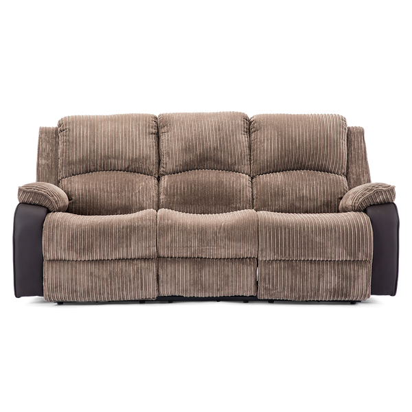 Postana 3 Seater Jumbo Cord Recliner Sofa