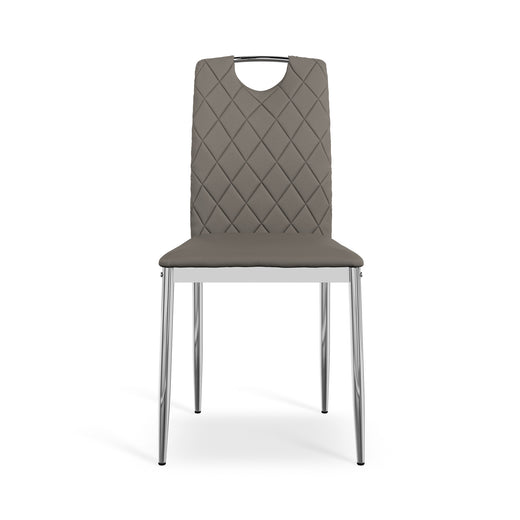 Monza Dining Chair with Chrome Legs