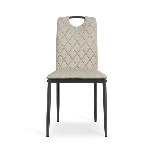 Monza Dining Chair with Black Legs