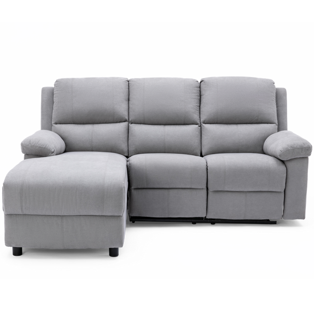 Valencia Chaise Recliner Left Corner Sofa 3 Seater