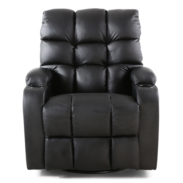 Regal Swivel Recliner Chair with Massage and Heat