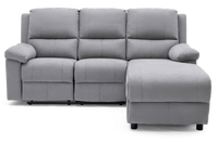 Valencia Chaise Recliner Left Corner Sofa 3 Seater