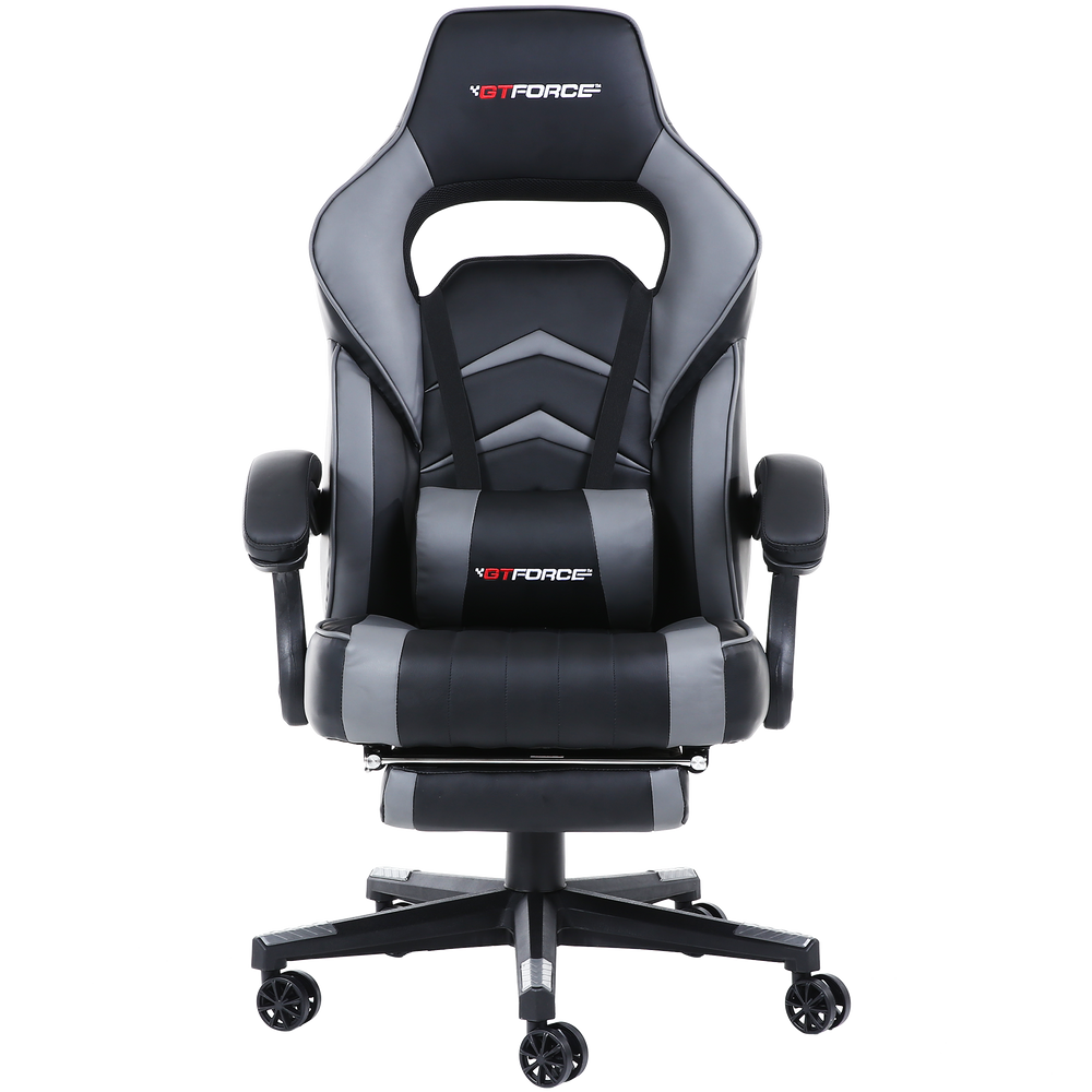 GTForce Turbo Gaming Chair with Recline and Footrest