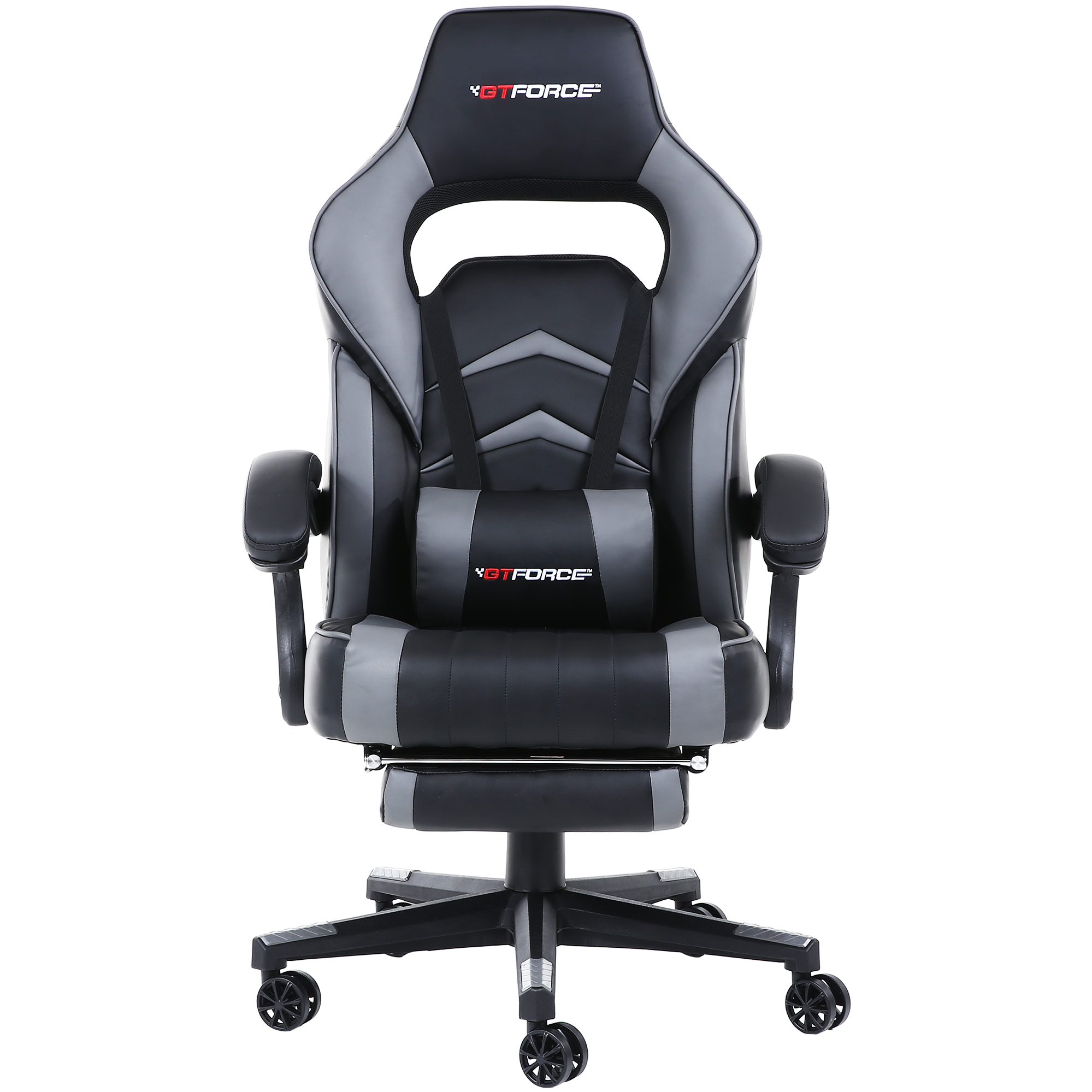 GTForce Turbo Gaming Chair with Recline and Footrest