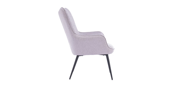 Vera Accent Chair with Footstool