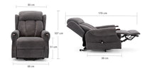 Halton Heavy-Duty Rise Recliner Armchair