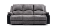 Postana 3 Seater Jumbo Cord Recliner Sofa