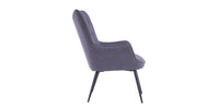 Vera Accent Chair with Footstool