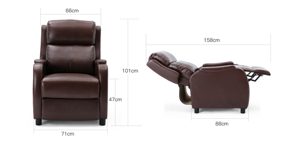 Churwell Push Back Recliner Chair