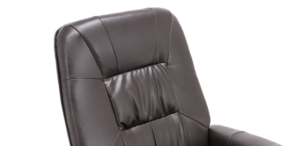 Tuscany Swivel Recliner Chair with Foot Stool