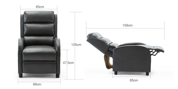 Norton Push Back Recliner Chair