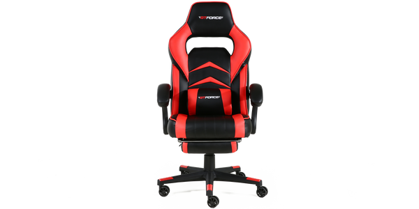 GTForce Turbo Gaming Chair with Recline and Footrest