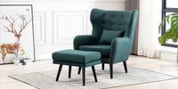 Winslow Accent Chair with Stool